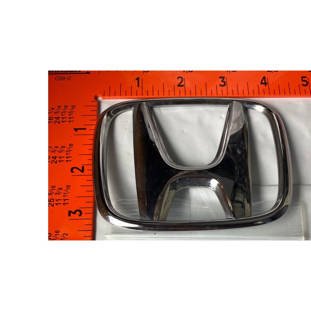 Honda Chrome H Logo Emblem Badge Front Rear Trunk